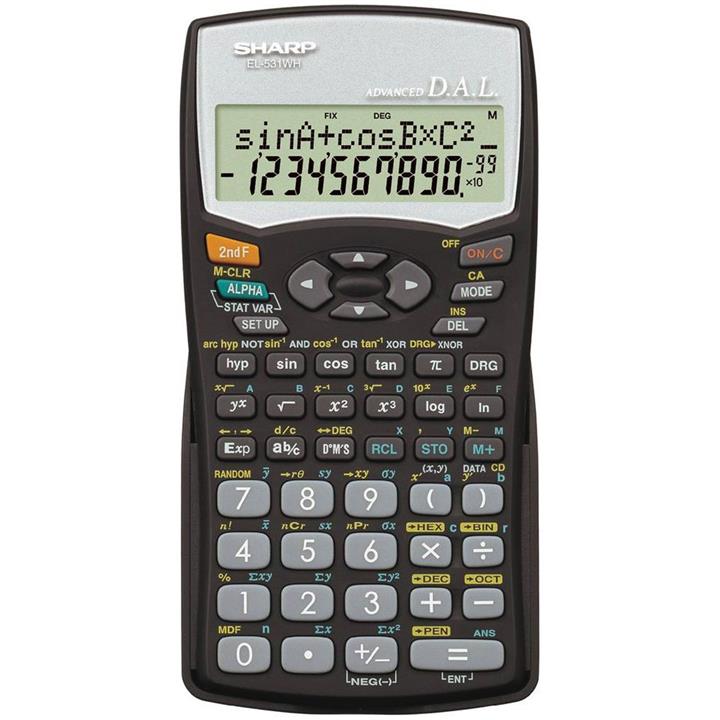 ماشین حساب مهندسی شارپ مدل EL-531WH SHARP EL-531WH Scientific Calculator